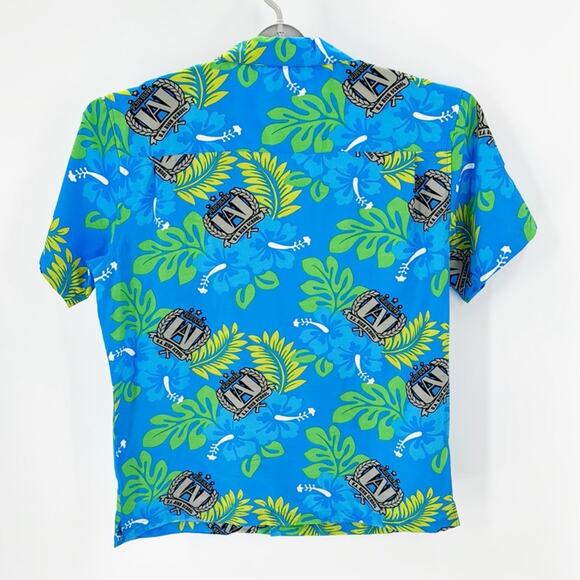 My Hero Academia tropical print casual button down colorful anime size XL - Picture 2 of 7